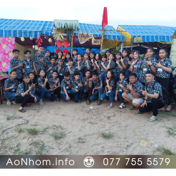 [Hàng Đặt May] Áo Sơ Mi Hoạt Hình - Photo - Áo Đôi Nhóm Lớp Team Building